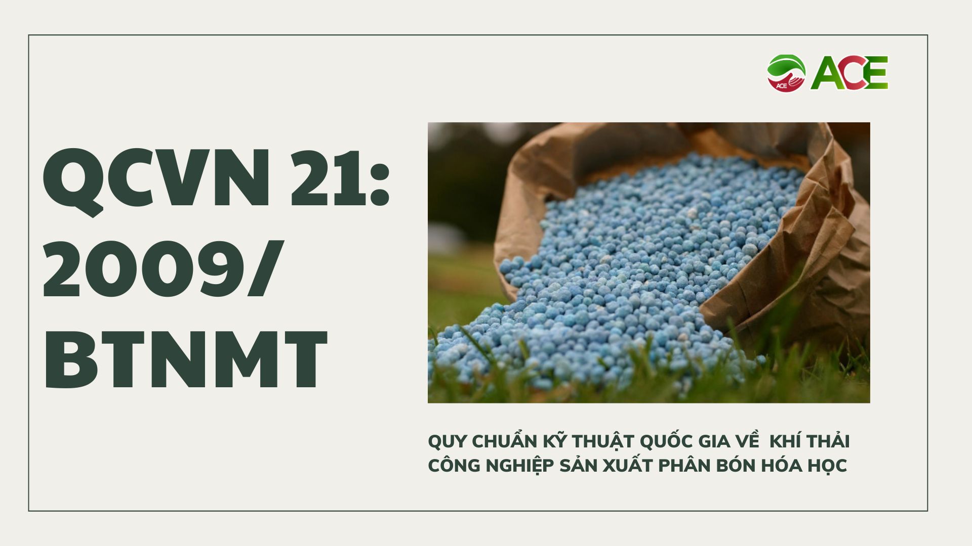 QCVN 21:2009/BTNMT